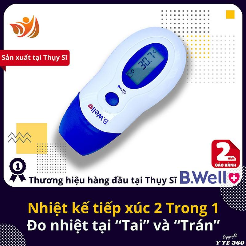 Nhiệt kế Điện Tử Hồng Ngoại Đo Tai Đo Trán B Well WF 1000 | Sản Xuất Tại Thụy Sĩ