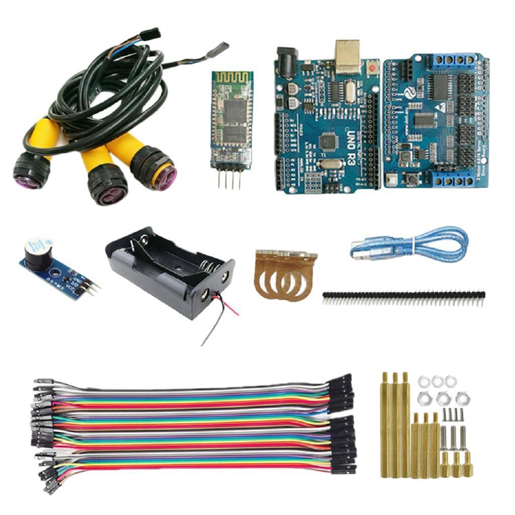 Robot Project Super Starter Kit with R3 Control Board, Infrared Obstacle Avoidance Module for DIY