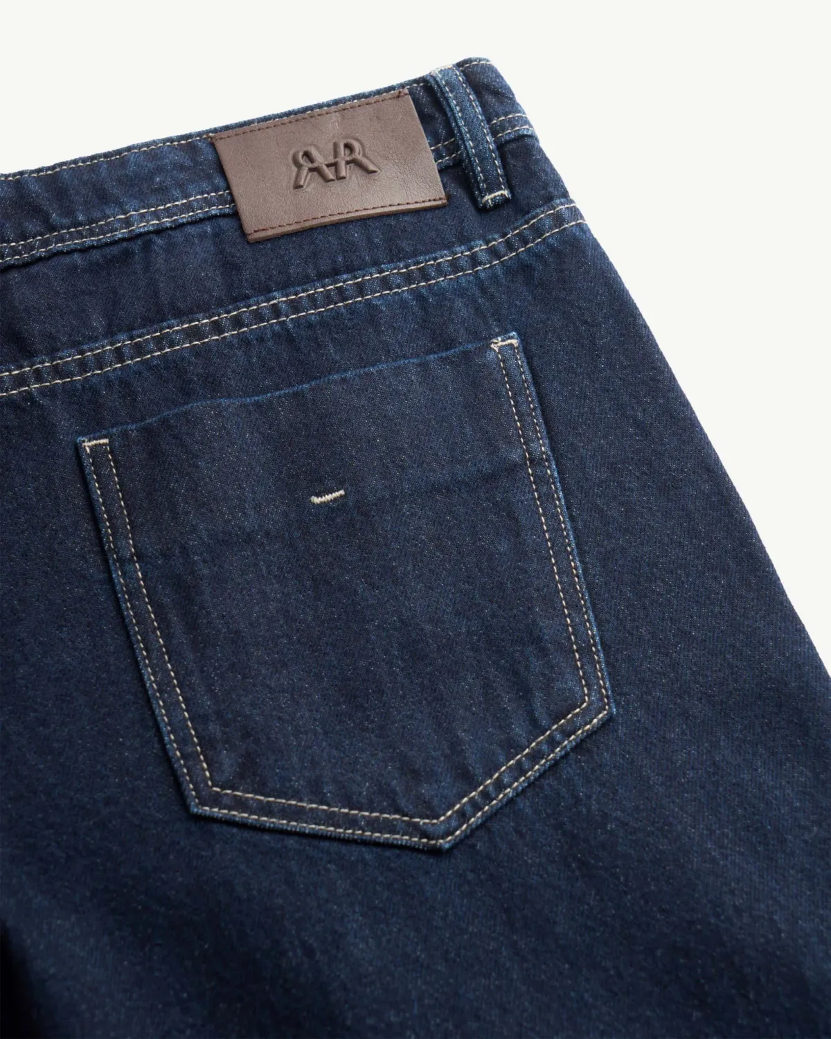 Quần Denim Nam Navy Xếp Ly Form Baggy - ROUTINE 10F25DPA031