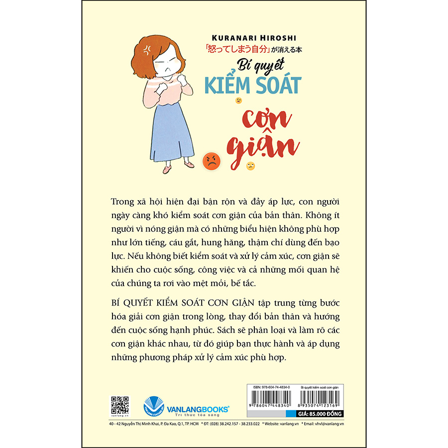 Bí Quyết Kiểm Soát Cơn Giận
