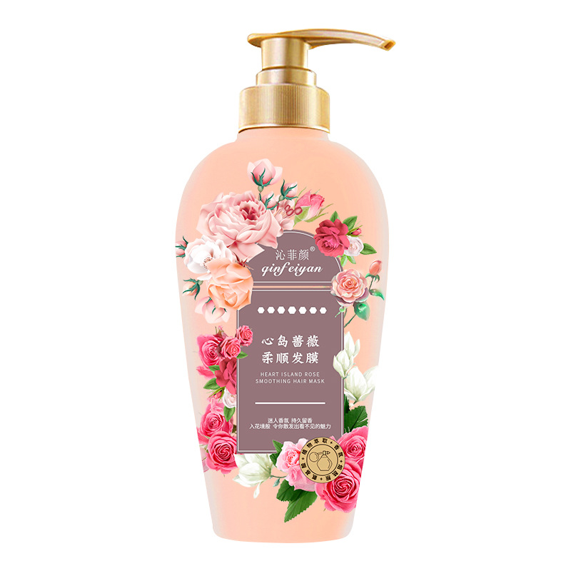 Dầu gội dược liệu Qinfeiyan Flowers 500ml giảm gàu, nấm ngứa da đầu