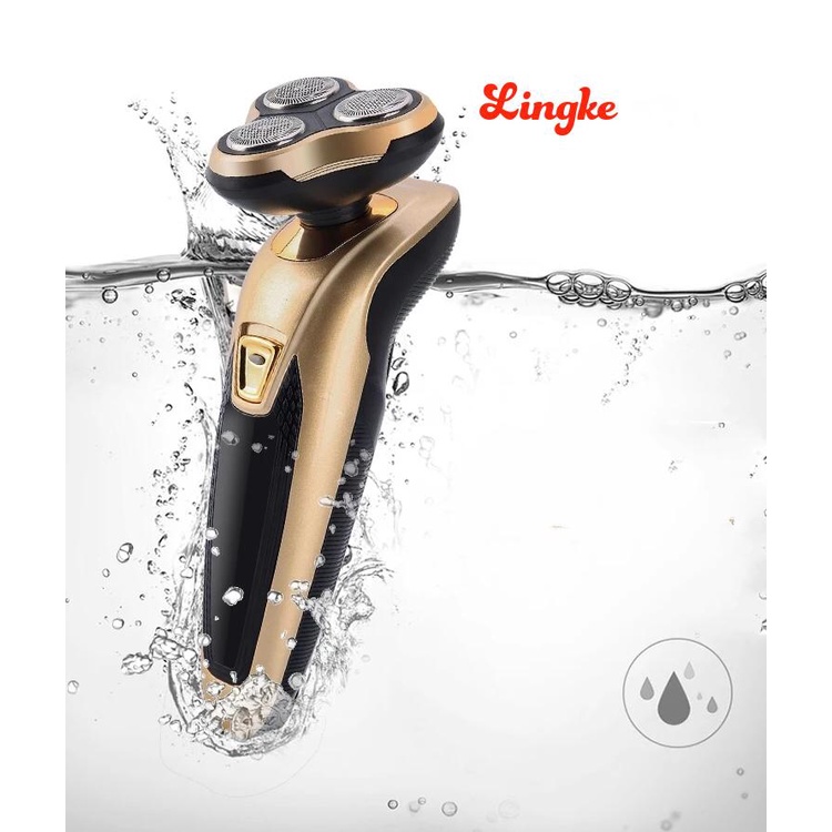 Máy Cạo Râu Lingke FS3188, Vệ Sinh Cá Nhân Đa Năng 3 Trong 1 Cắt Tóc Cạo Râu Tỉa Lông Mũi
