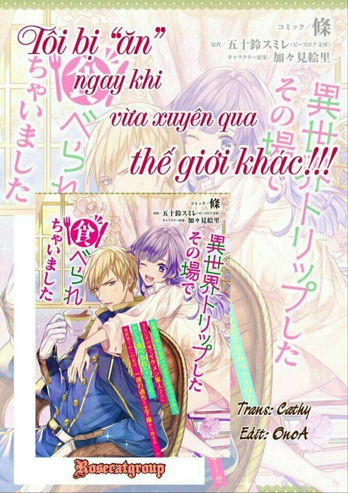 tôi bị "ăn" ngay lập tức khi xuyên qua thế giới khác chapter 2 1