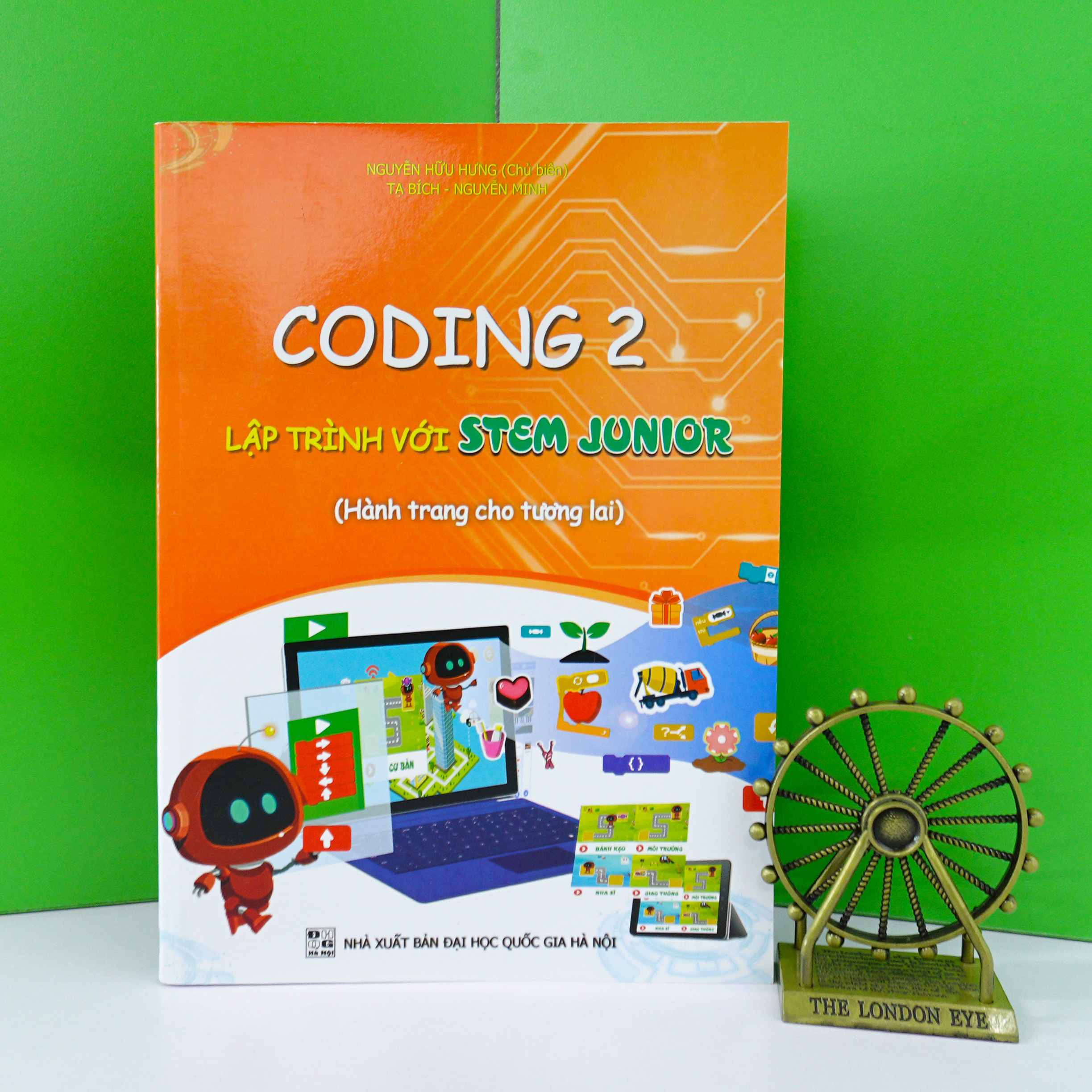 Bộ sách kèm ứng dụng lập trình cho học sinh từ 4 - 7 tuổi (Lập trình với STEM JUNIOR)