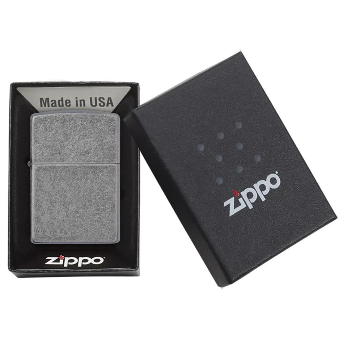 Bật lửa Zippo Antique Silver Plate - Dòng Mạ Bạc Giả Cổ Chính Hãng Mỹ, Vỏ Đồng Thau Bền Bỉ, Phong Cách Retro Độc Đáo