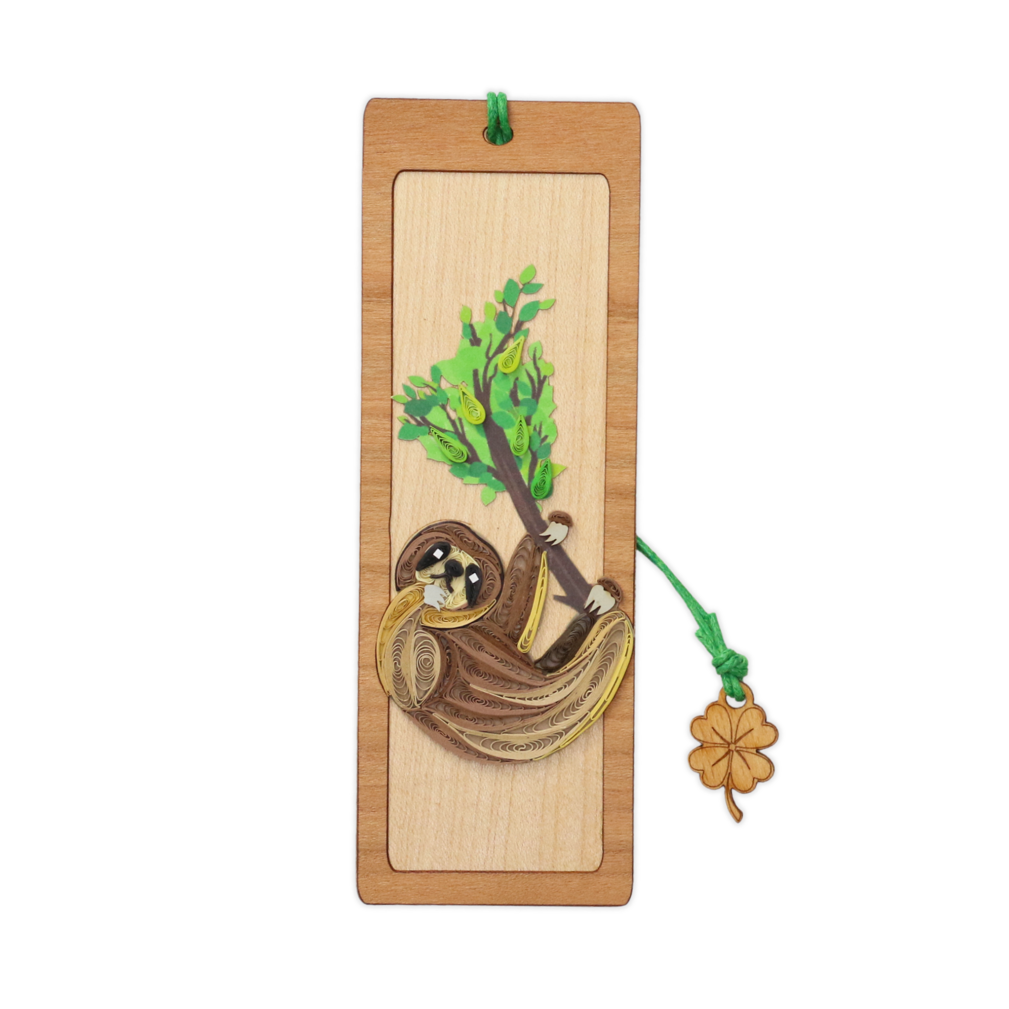 Bookmark Nghệ Thuật Giấy Xoắn - Con Lười - Peaceful Hanger - Animals - Việt Net