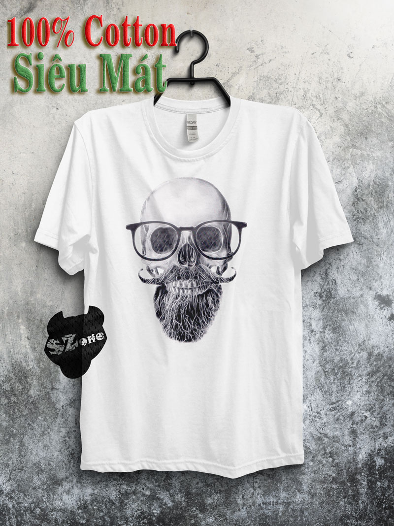 Áo Phông Nam Cotton 100% In Hình 3D Cao Cấp Có Big Size - Áo Thun Nam Ngắn Tay Chất Mát Mùa Hè SZone PM54