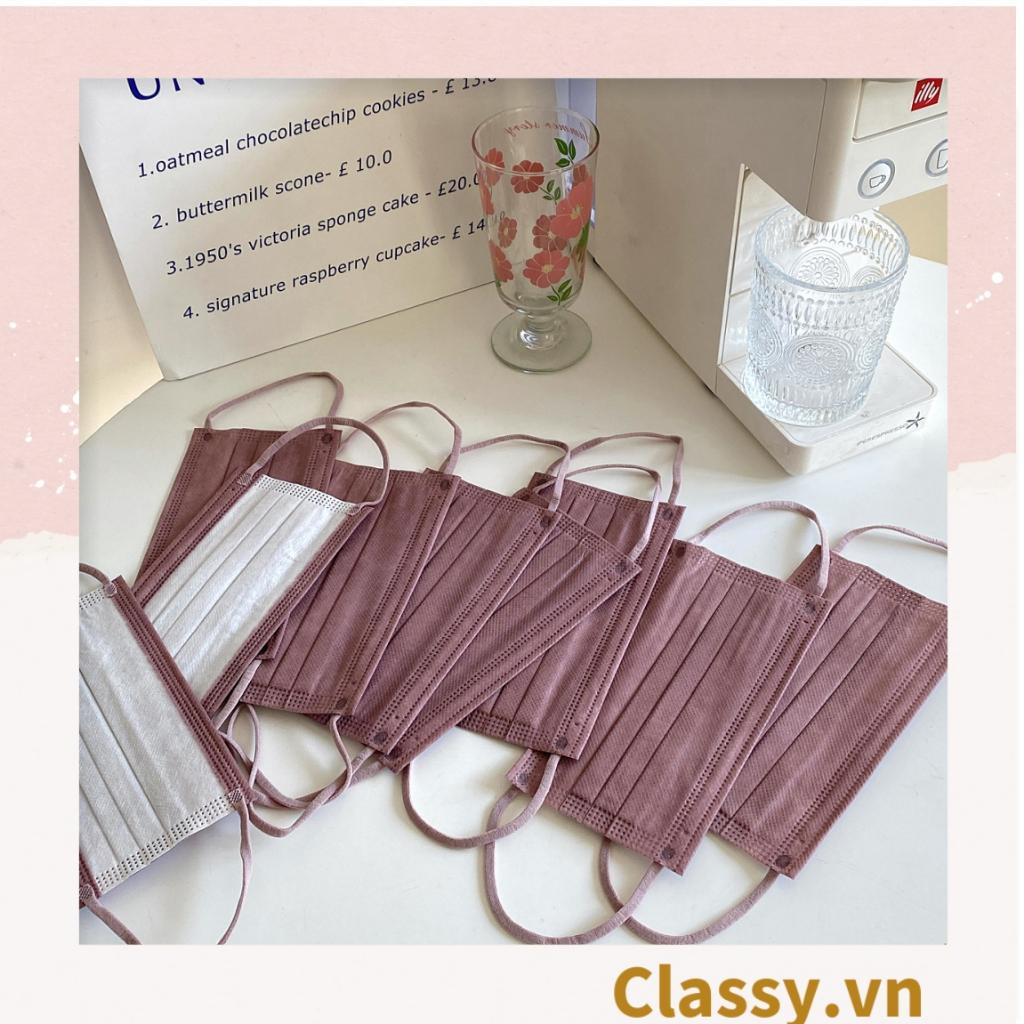 Khẩu trang Classy bằng vải không dệt giúp kháng khuẩn PK1387 (Giá 1 chiếc)