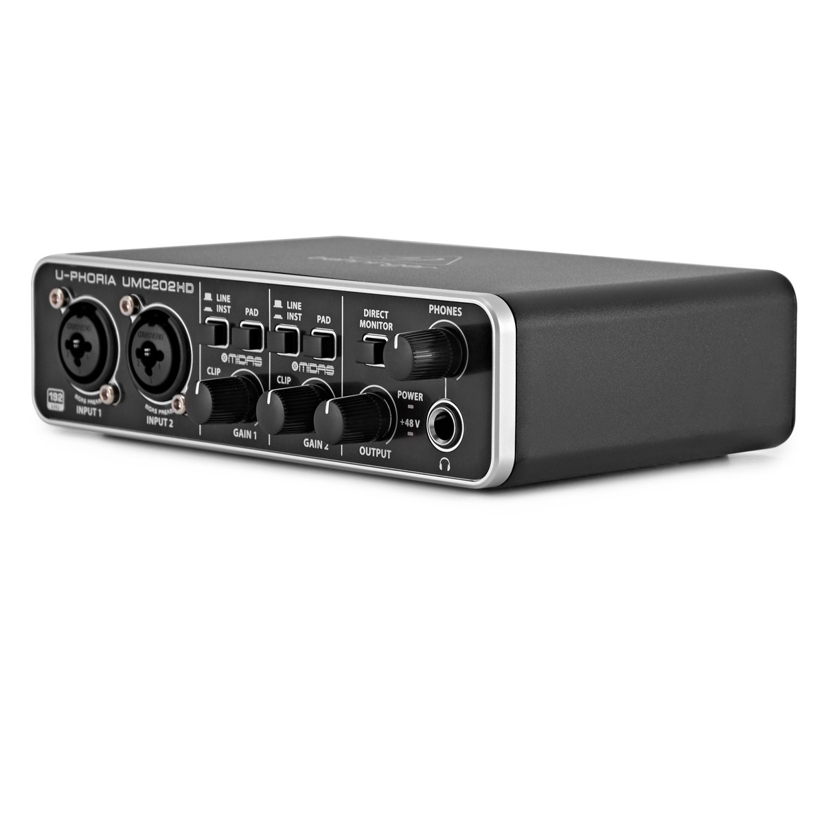 Sound card thu âm Behringer U-PHORIA UMC202HD - Hàng Nhập Khẩu