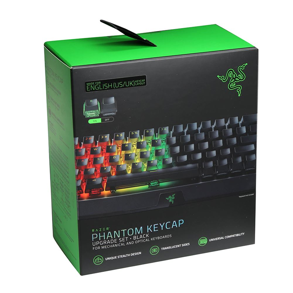 Bộ phím bấm Razer Phantom Keycap Upgrade Set_ Mới, hàng chính hãng