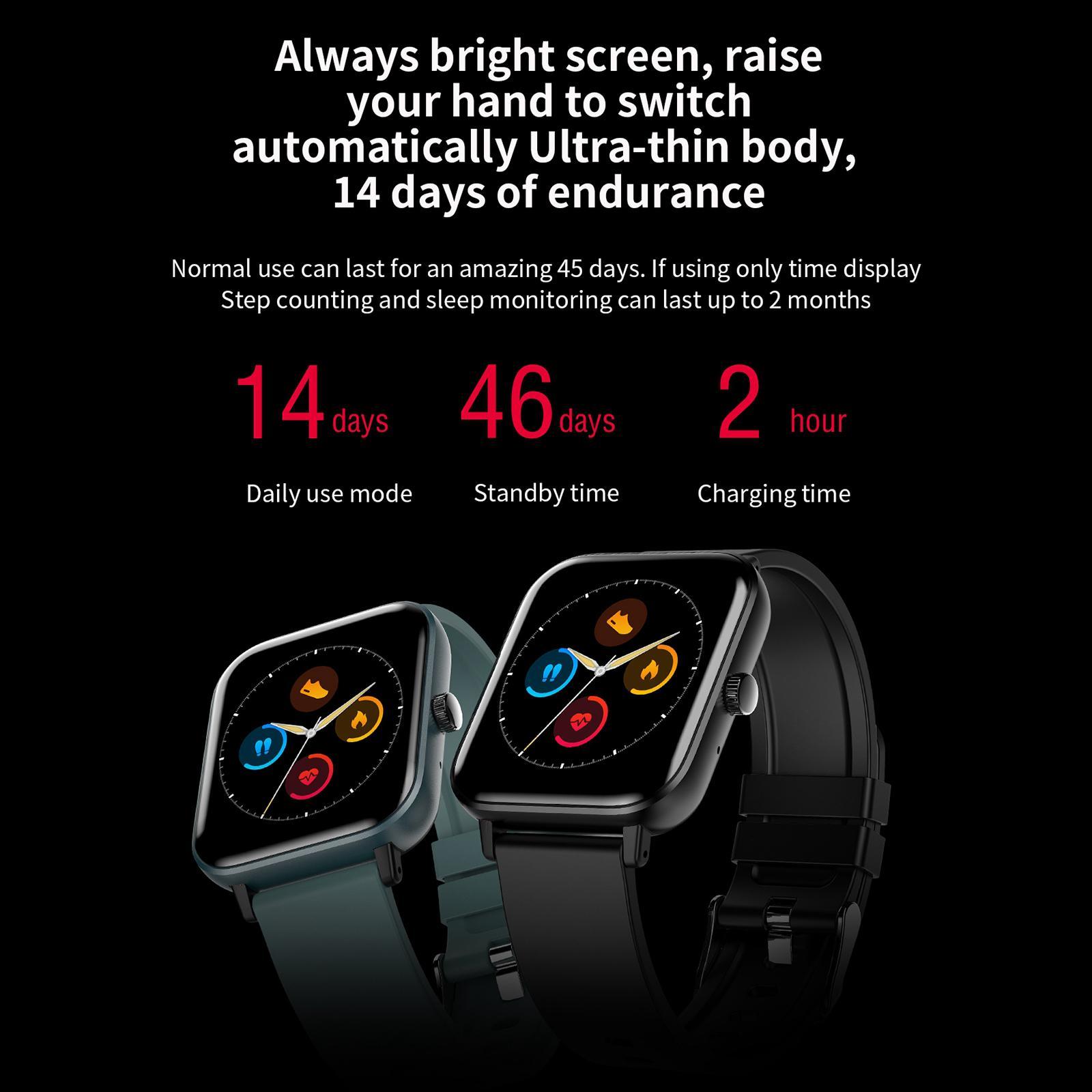 Fashion Waterproof Bluetooth Smart Watch Smartwatch Sedentary Reminder