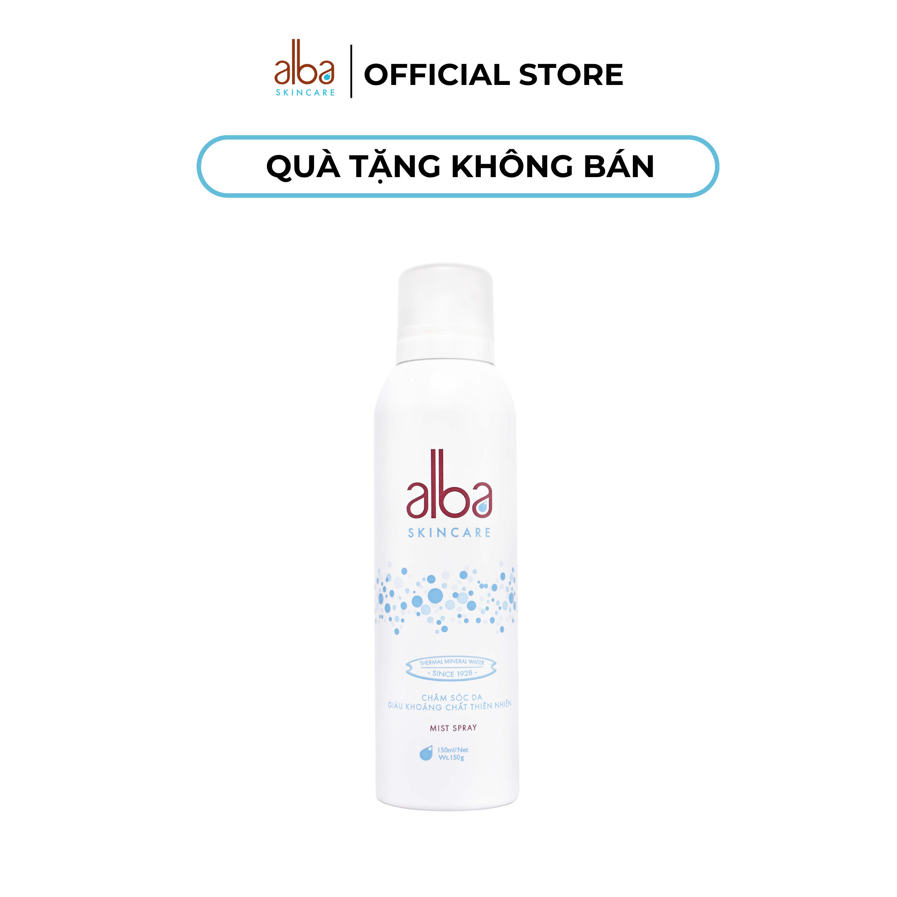 [QUÀ TẶNG KHÔNG BÁN] [LADY 150ML] Xịt Khoáng ALBA SKINCARE Chống Lão Hóa Và Dưỡng Ẩm Cho Da 150ML