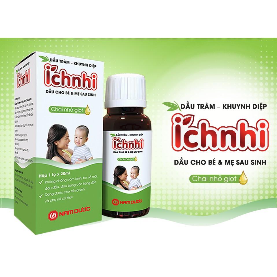 Dầu tràm khuynh diệp Ích Nhi (30ml)