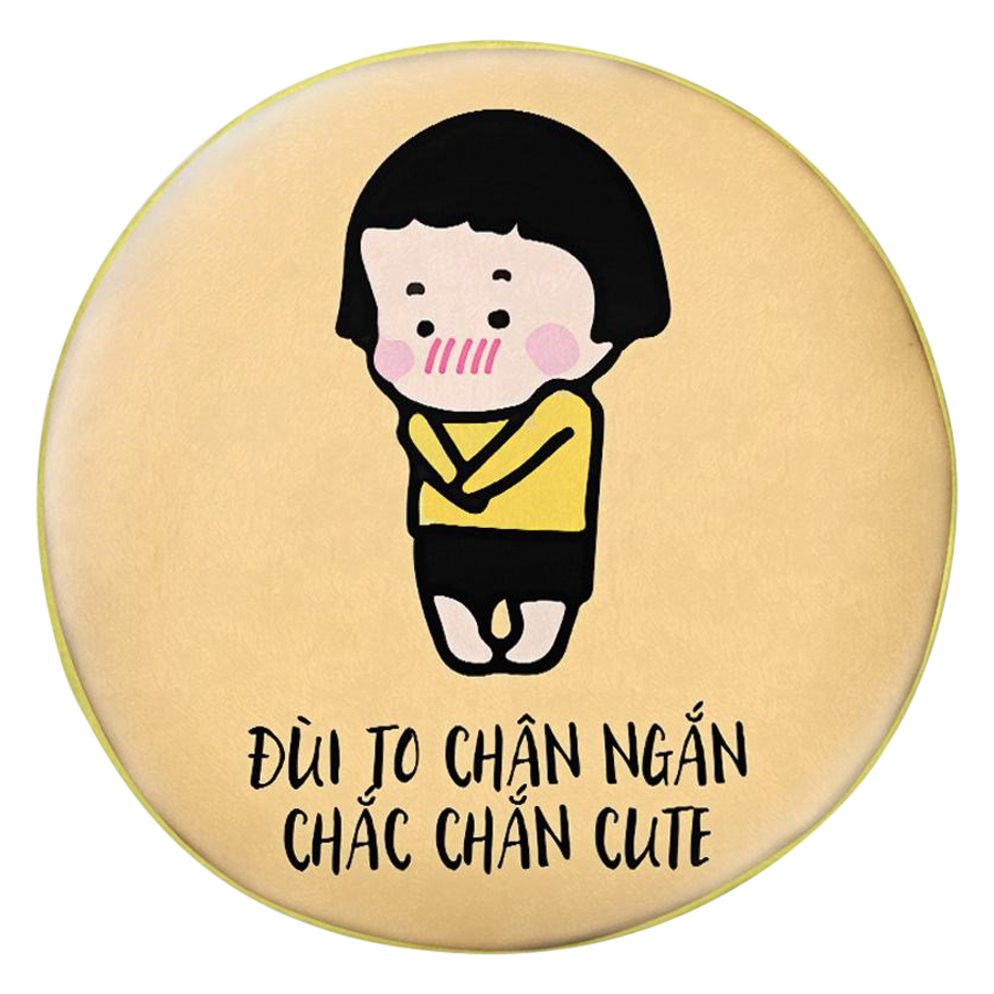 Gối Ôm Tròn Đùi To Chân Ngắn GOFU468