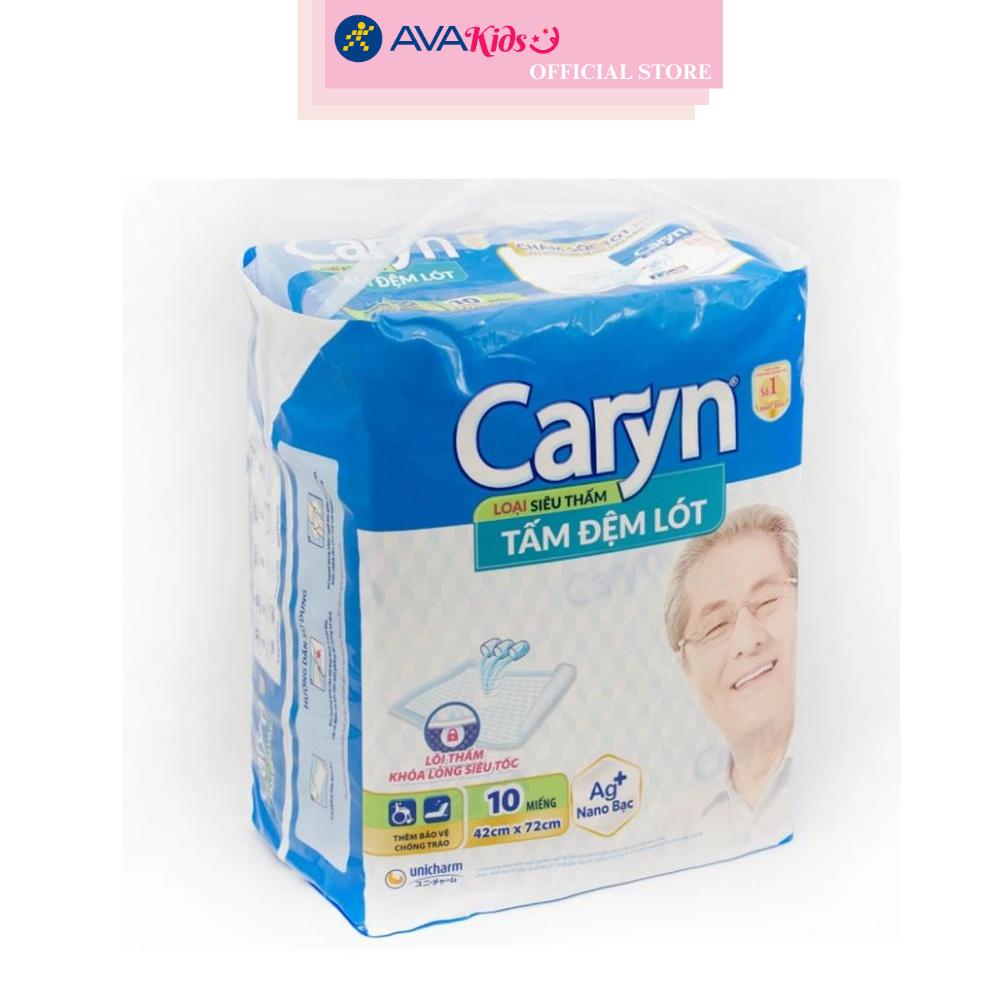 Tấm đệm lót Caryn siêu thấm size L 10 miếng
