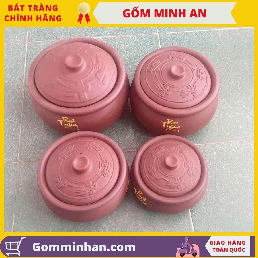 Nồi đất Niêu Đất Kho Cá- Gốm Sứ Minh An - Gốm Minh An(17cm)