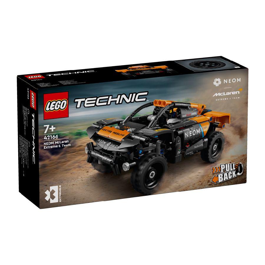 Đồ Chơi Lắp Ráp Xe Đua Địa Hình Neom McLaren Extreme E - NEOM McLaren Extreme E Race Car - Lego Technic 42166 (252 Mảnh Ghép)