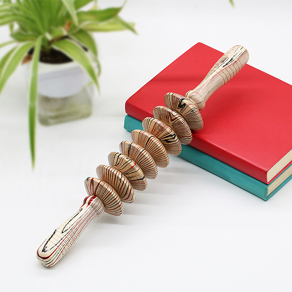 Máy mát xa bằng gỗ cầm tay, Con lăn massage bằng tay