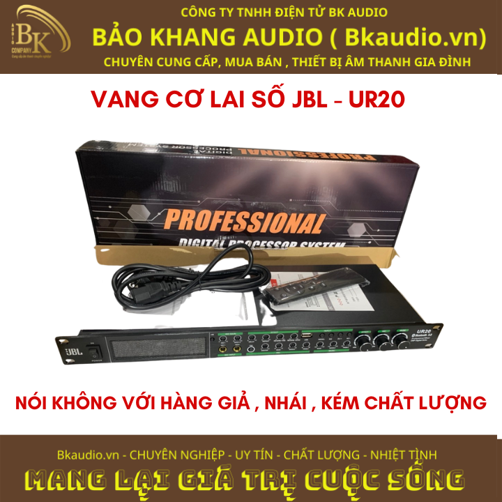 Vang cơ lai số UR20-J.B.L