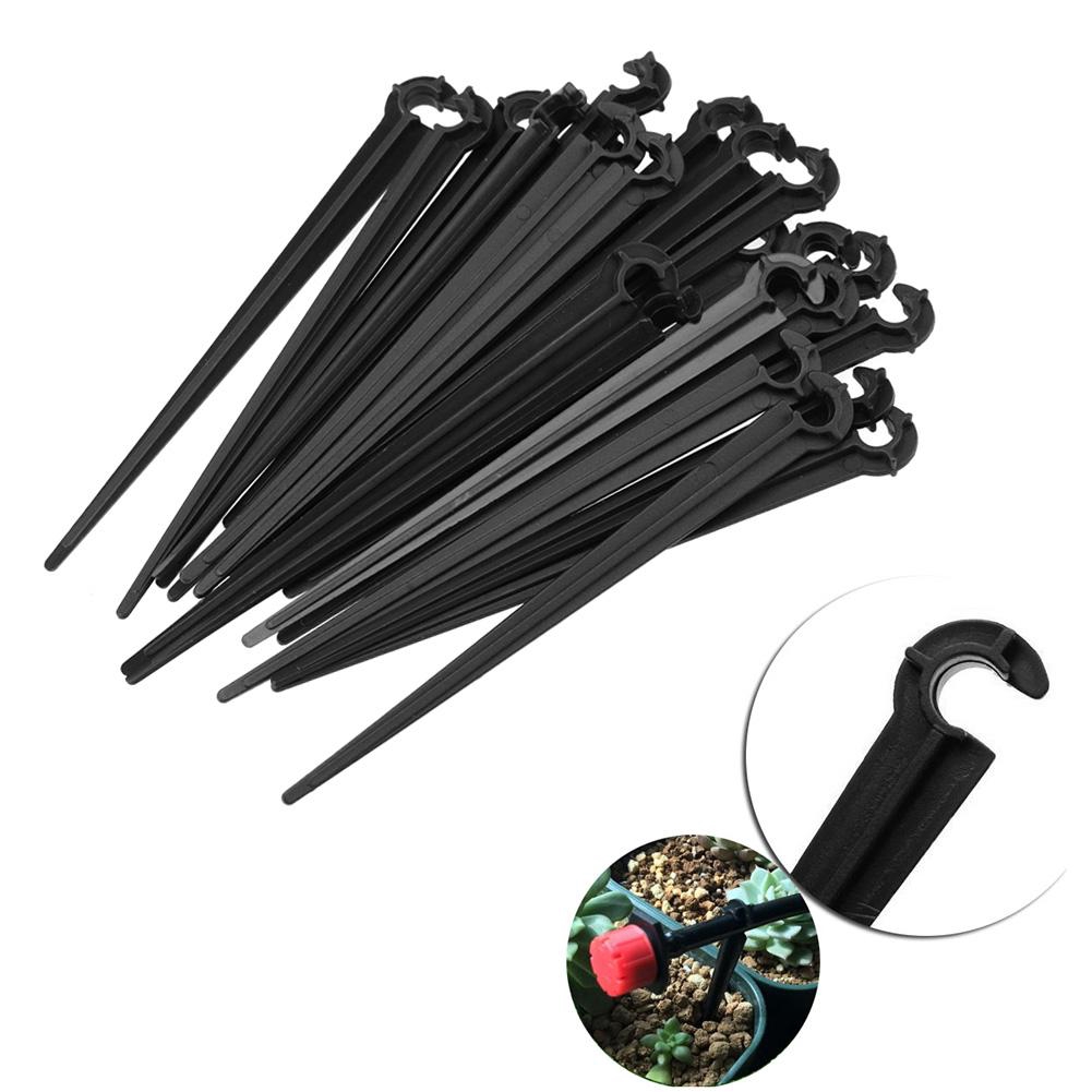 Combo 50 dụng cụ cố định ống nước tưới phun sương 4/7mm - Hỗ trợ tưới Lan, cây cảnh