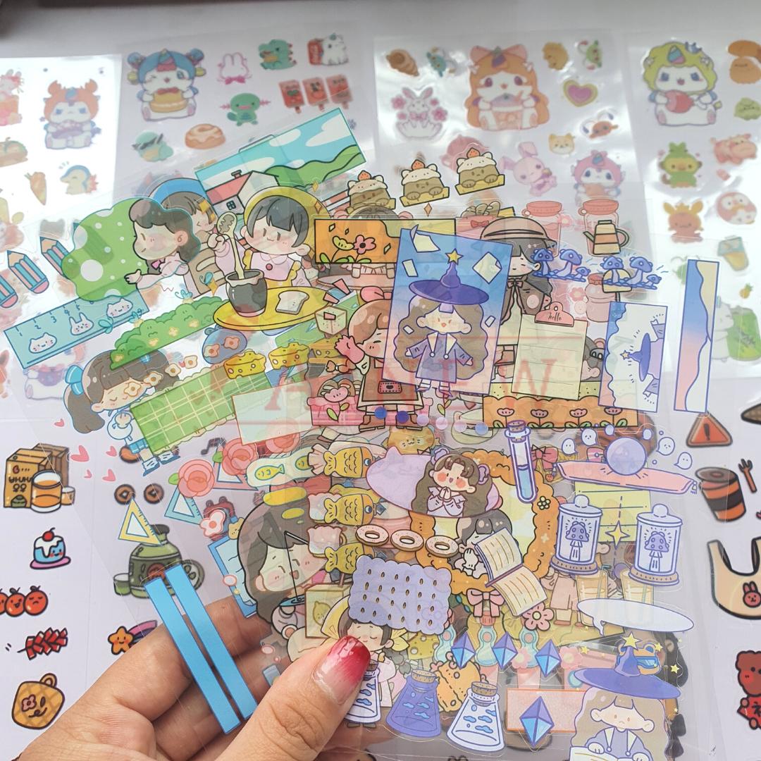 Sticker dễ thương theo chủ đề/ Hình dán dễ thương