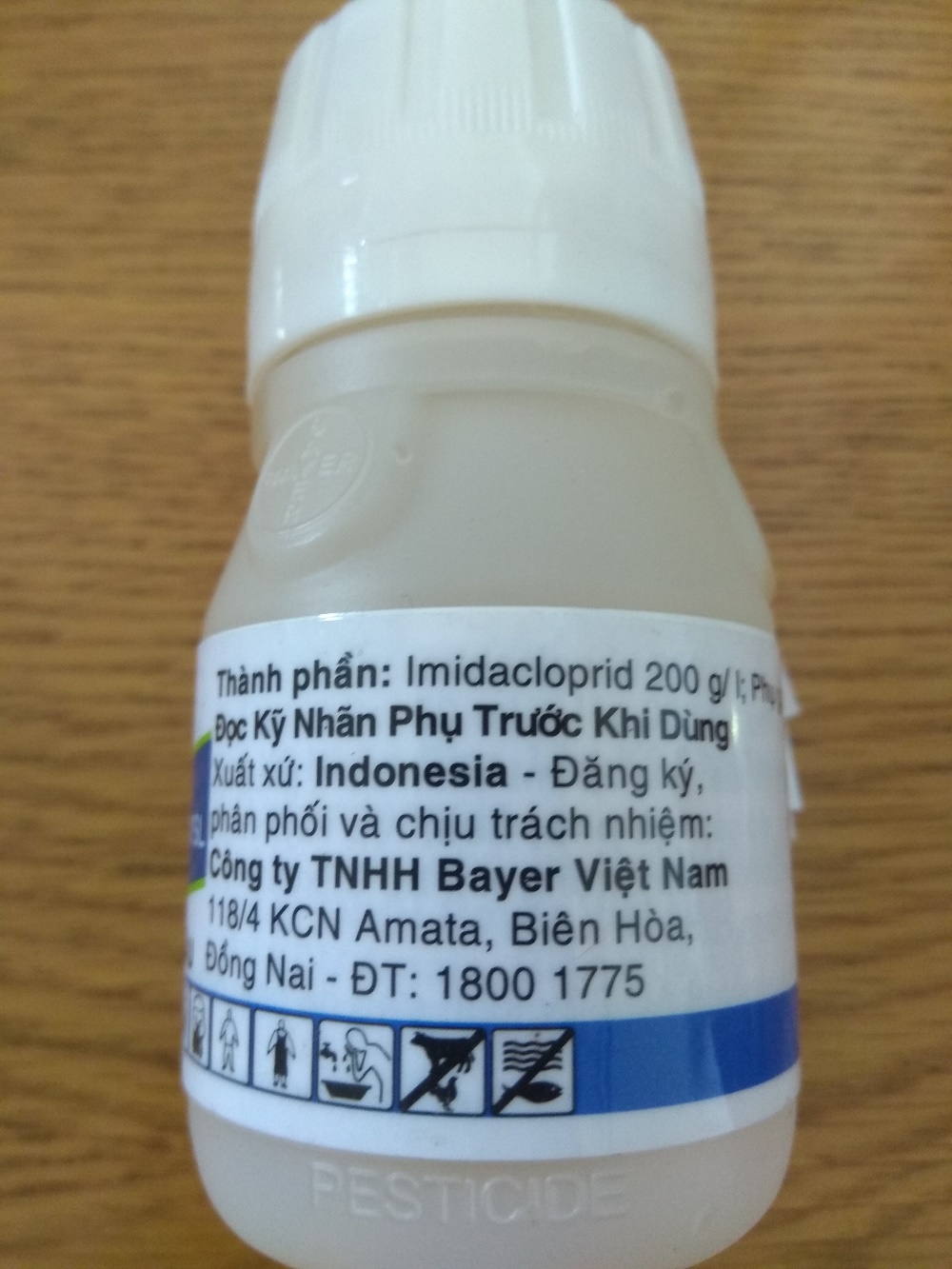 Confidor 200SL trừ bọ trĩ và các côn trùng hút chích - chai 50ml