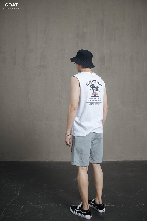 Áo Ba Lỗ In Hình Thể Thao Nam GOAT MENSWEAR