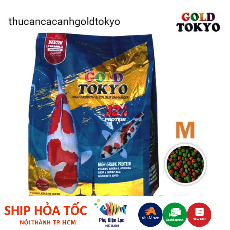 Thức ăn cho cá cảnh gold tokyo túi 2,5 kg