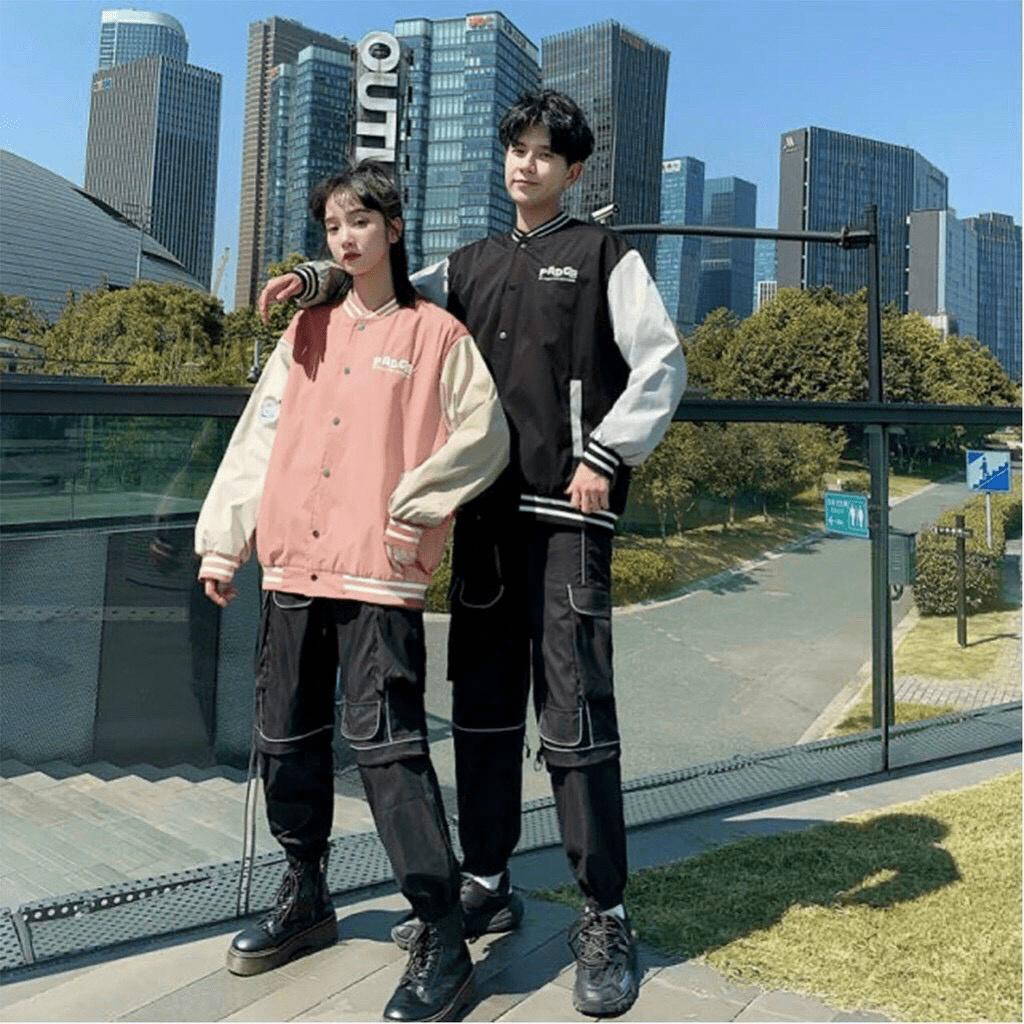 Áo khoác dù bomber FORM RỘNG