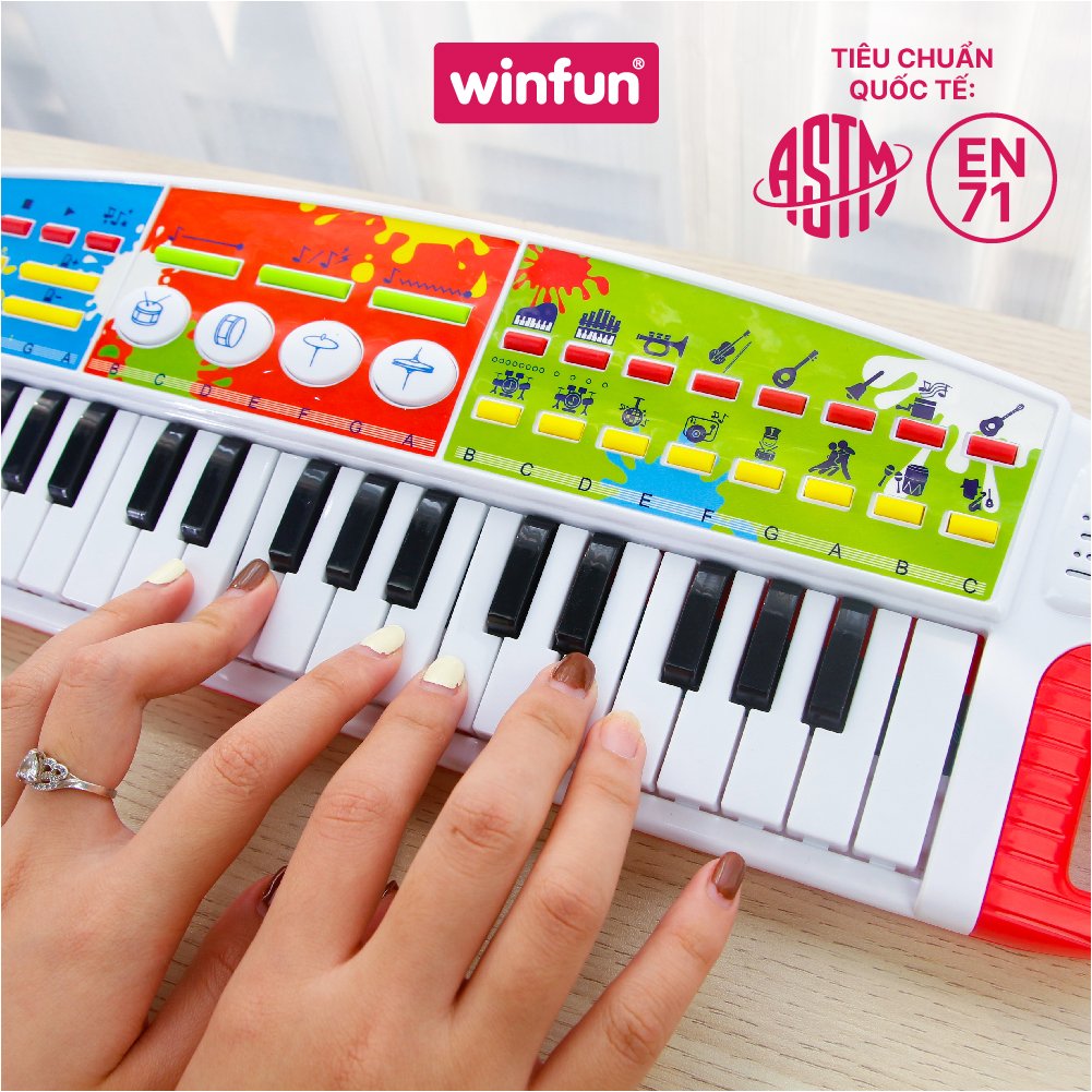 Đàn Beat Bop vui nhộn Winfun 2509 - đồ chơi phát triển năng khiếu cho bé