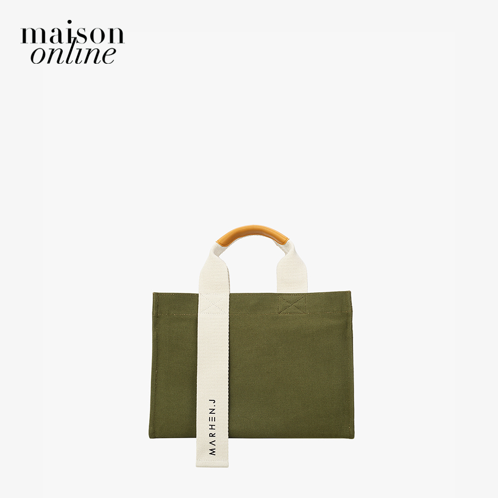 Marhen.J - Túi đeo vai chữ nhật vải bố Rico Mini MJ19BRCOMN-KH