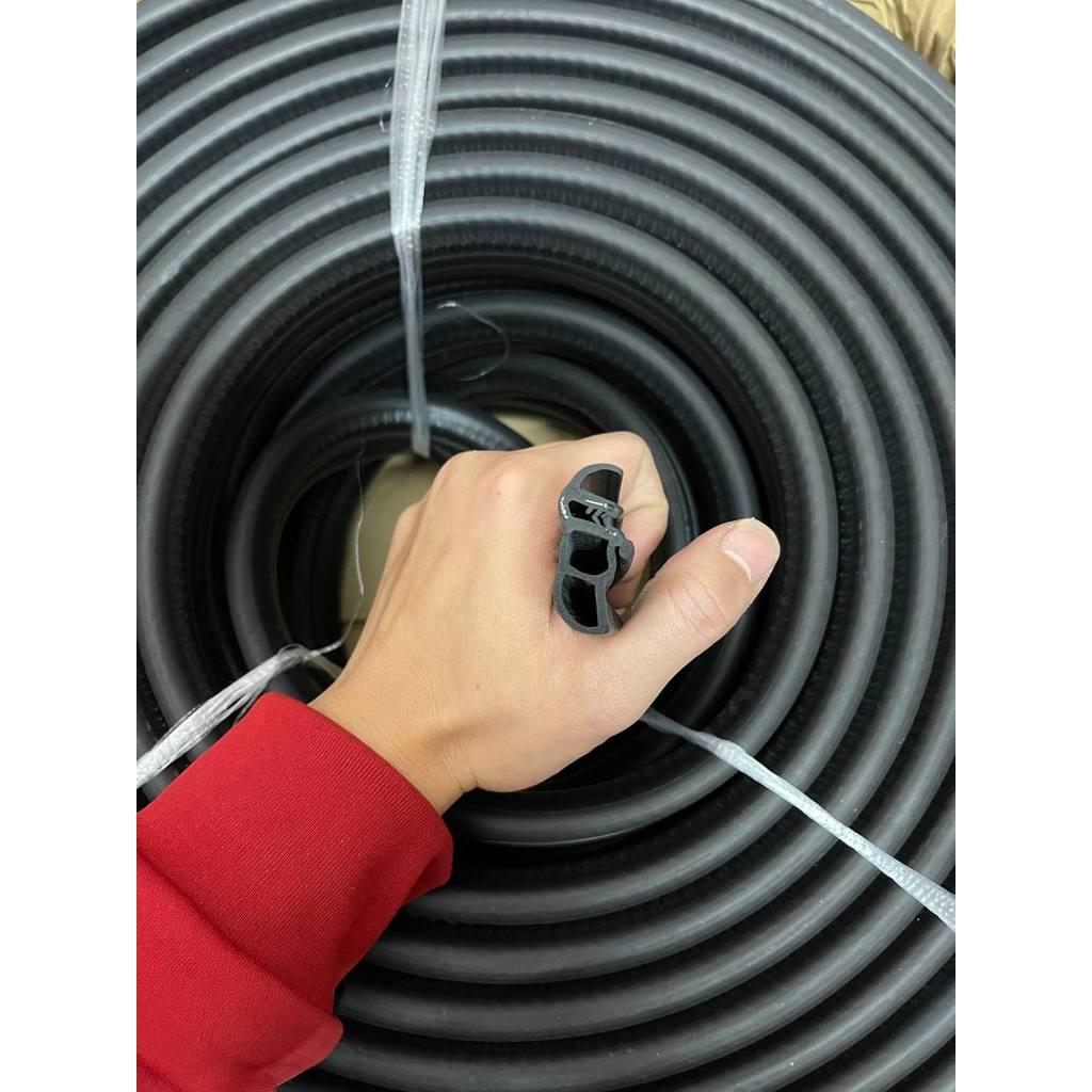 Gioăng cao su khung cửa  xe tải , xe container kích thước 37mm x 14mm