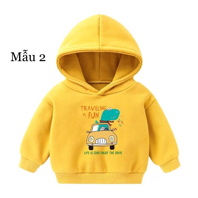 Áo hoodie nỉ bông Quảng Châu cho bé trai/gái - 1