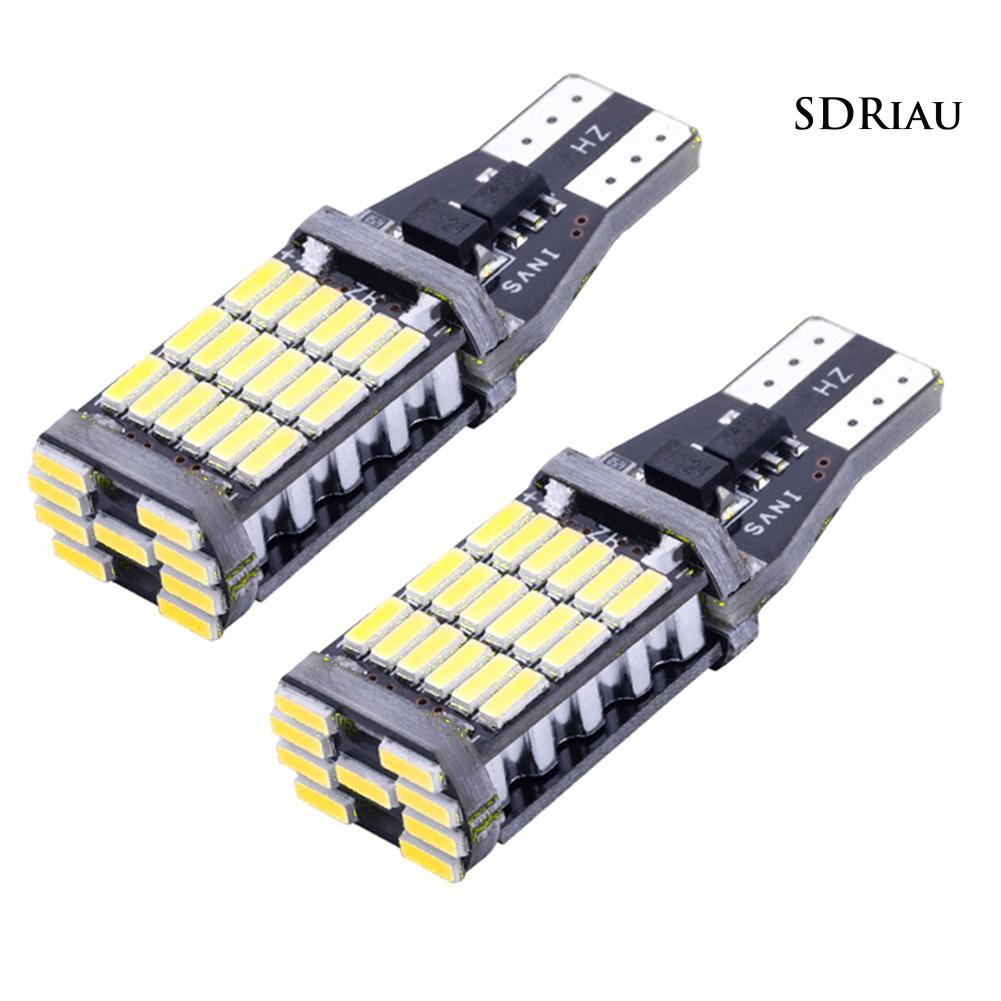 2 Bóng Đèn Led T15 W16W / 921 / 912 Cho Xe Hơi