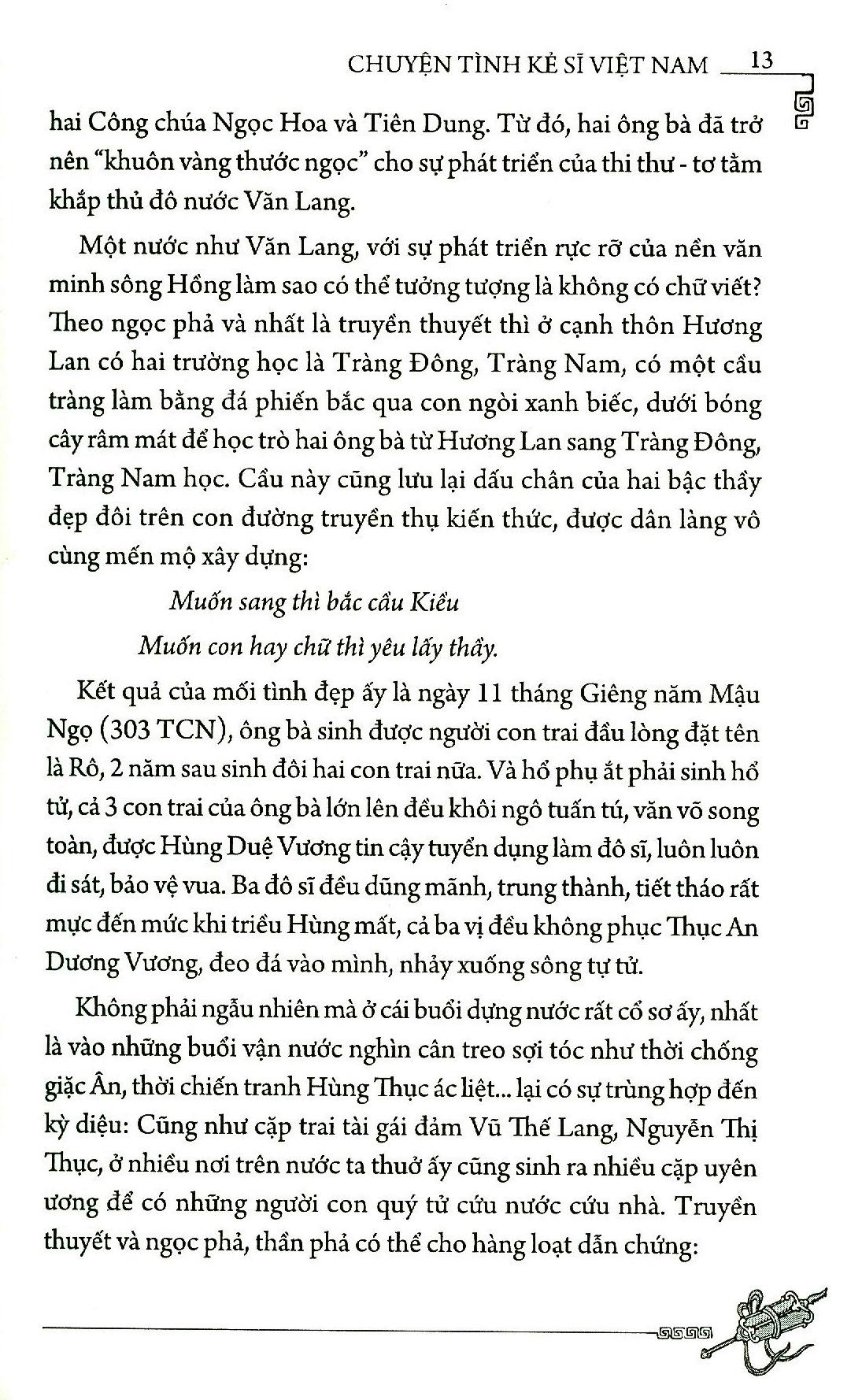Chuyện Tình Kẻ Sĩ Việt Nam