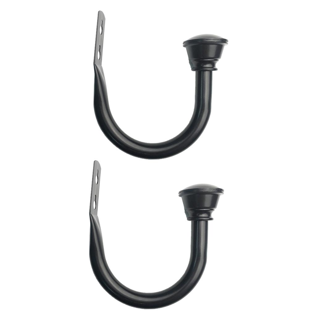 2x Durable Curtain Hanger f/ Curtain Treatment Hardware