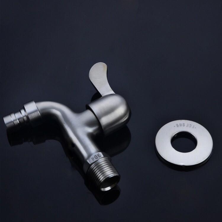 Vòi hồ , vòi xả nước, vòi rửa tay, vòi nước hành lang, vòi máy giặt inox 304 cao cấp