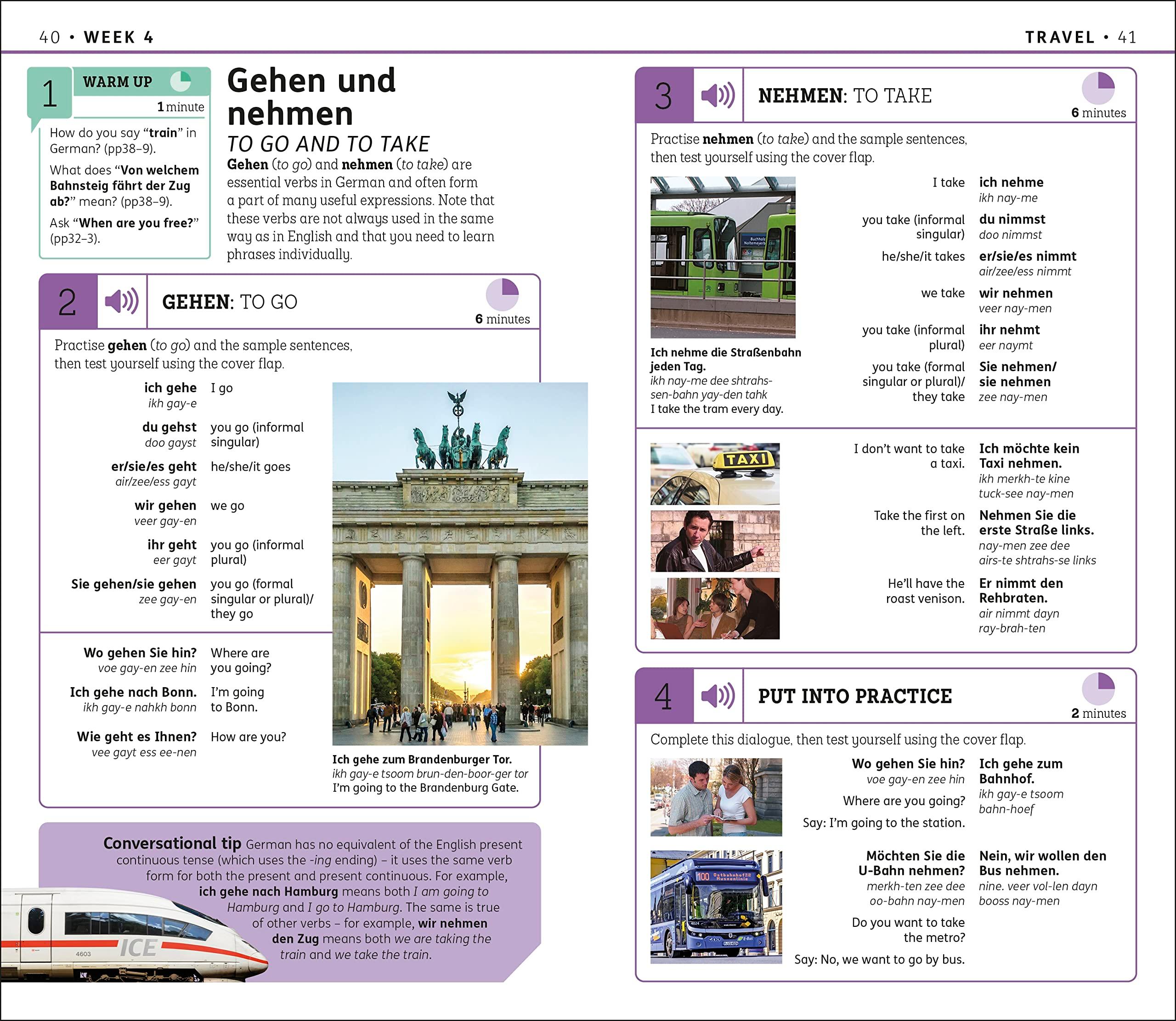 Sách ngoại văn: 15 Minute German - Learn In Just 12 Weeks