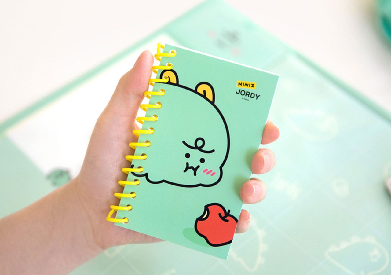 Sổ Tay Bỏ Túi Jordy KAKAO FRIENDS Chính Hãng