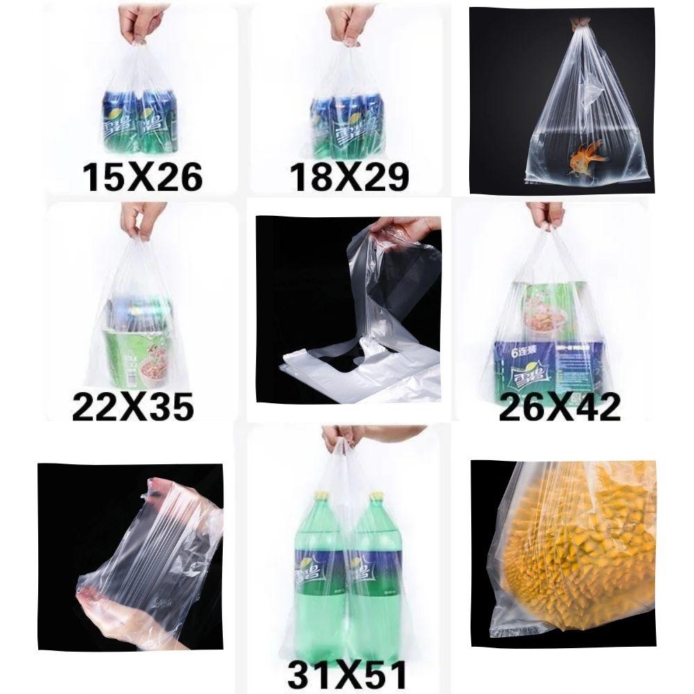 Set 100 Túi Nhựa Trong Suốt Đựng Thực Phẩm Tiện Lợi