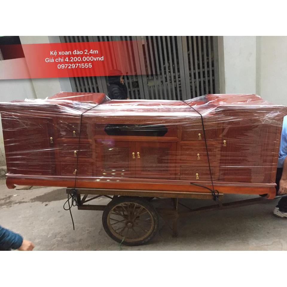 Kệ Tivi Gỗ Xoan Đào