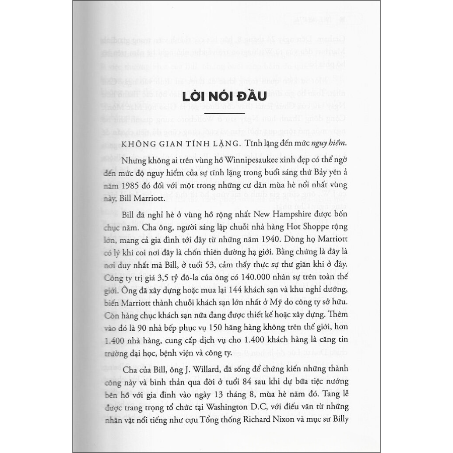 Bill Marriott - Những Quyết Định Lịch Sử Làm Nên Đế Chế Khách Sạn Thành Công Nhất Thế Giới