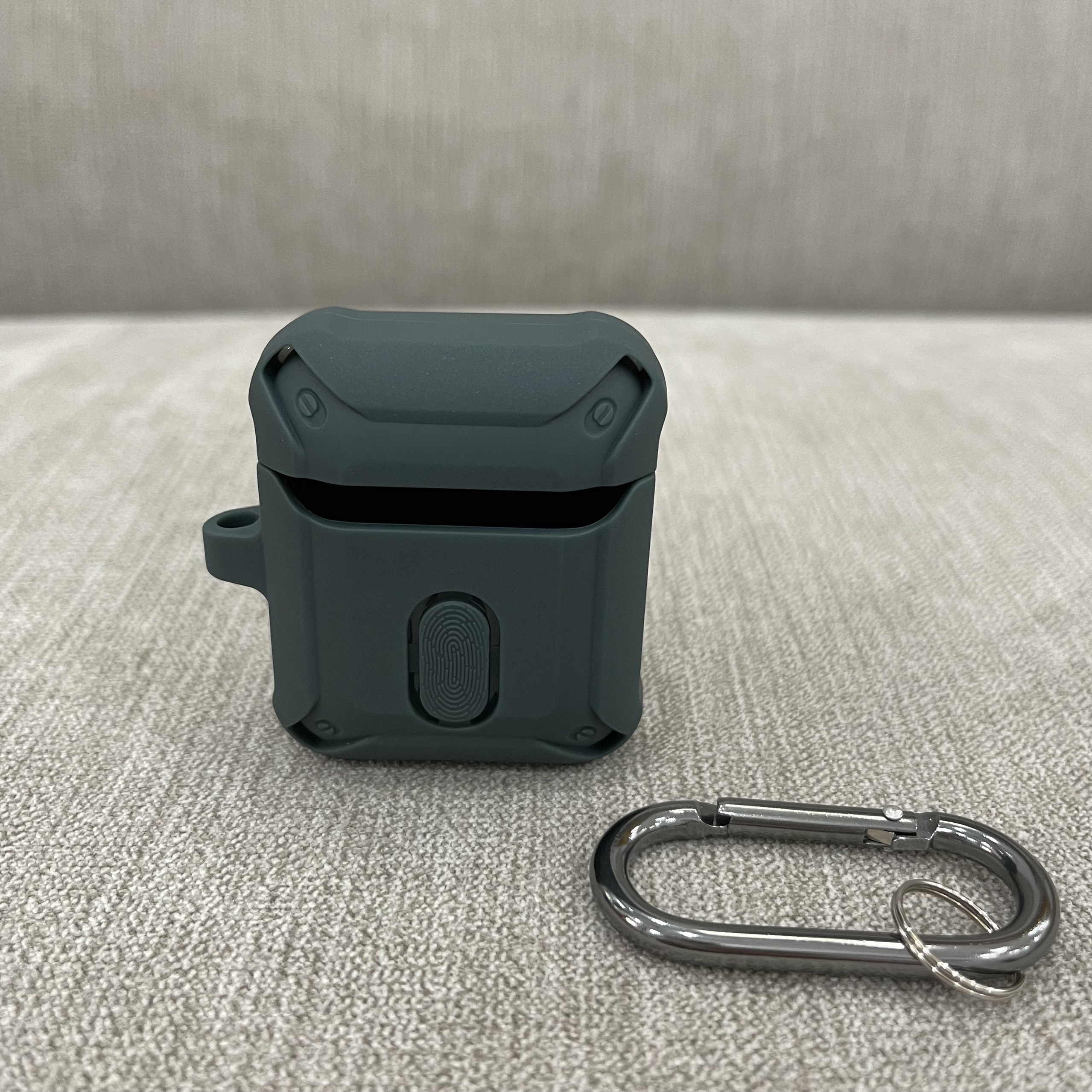 Case Chống Sốc 360 Độ Cho Airpods 1 / Airpods 2 -  Màu Xanh Rêu