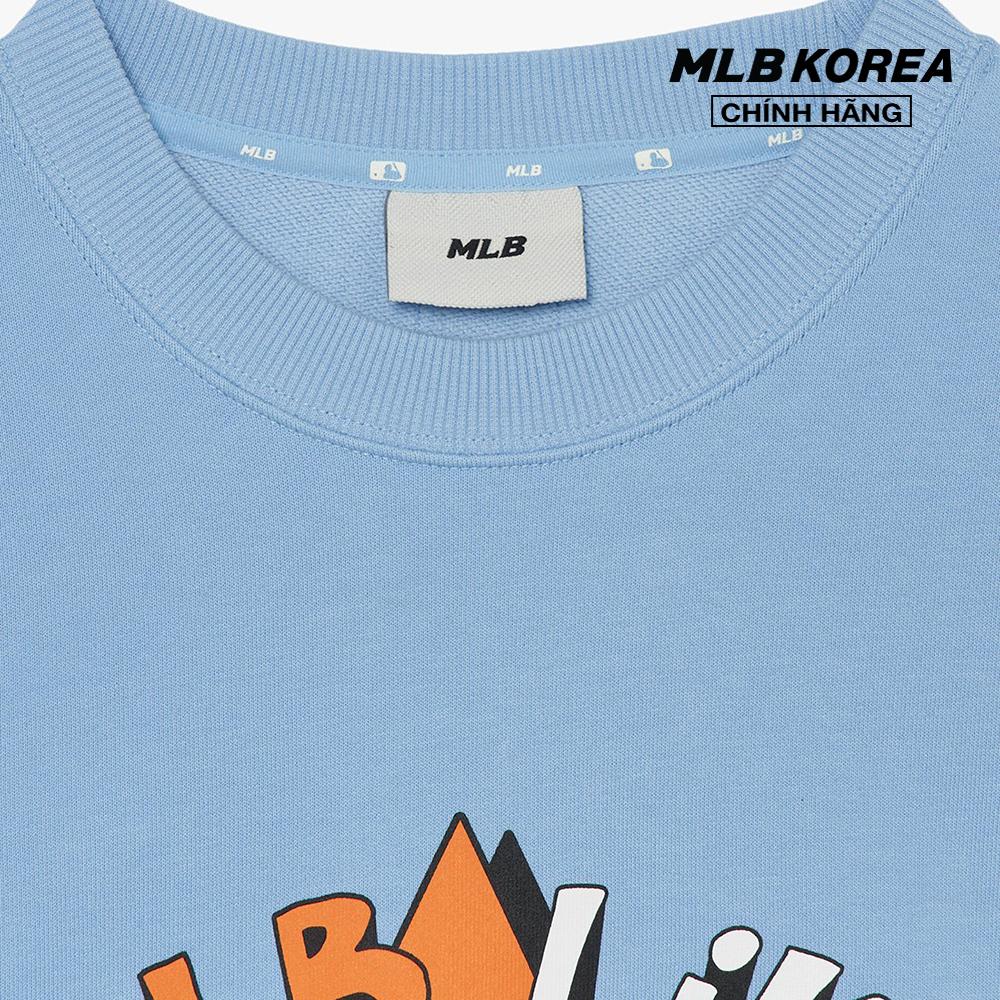 MLB - Áo sweatshirt unisex tay dài Like Cartoon Overfit 3AMTL0231