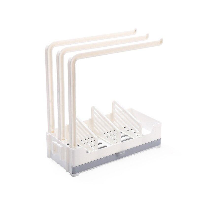 Non Perforated Wall Mounted Kitchen Sink Strainer Drain Rag Rack Storage Basket Sponge Soap Holder Filter Kitchen Accessories