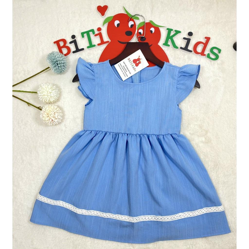 Đầm bé gái,váy trẻ em , cánh tiên siêu yêu vải linen size 1 đến 8 tuổi.