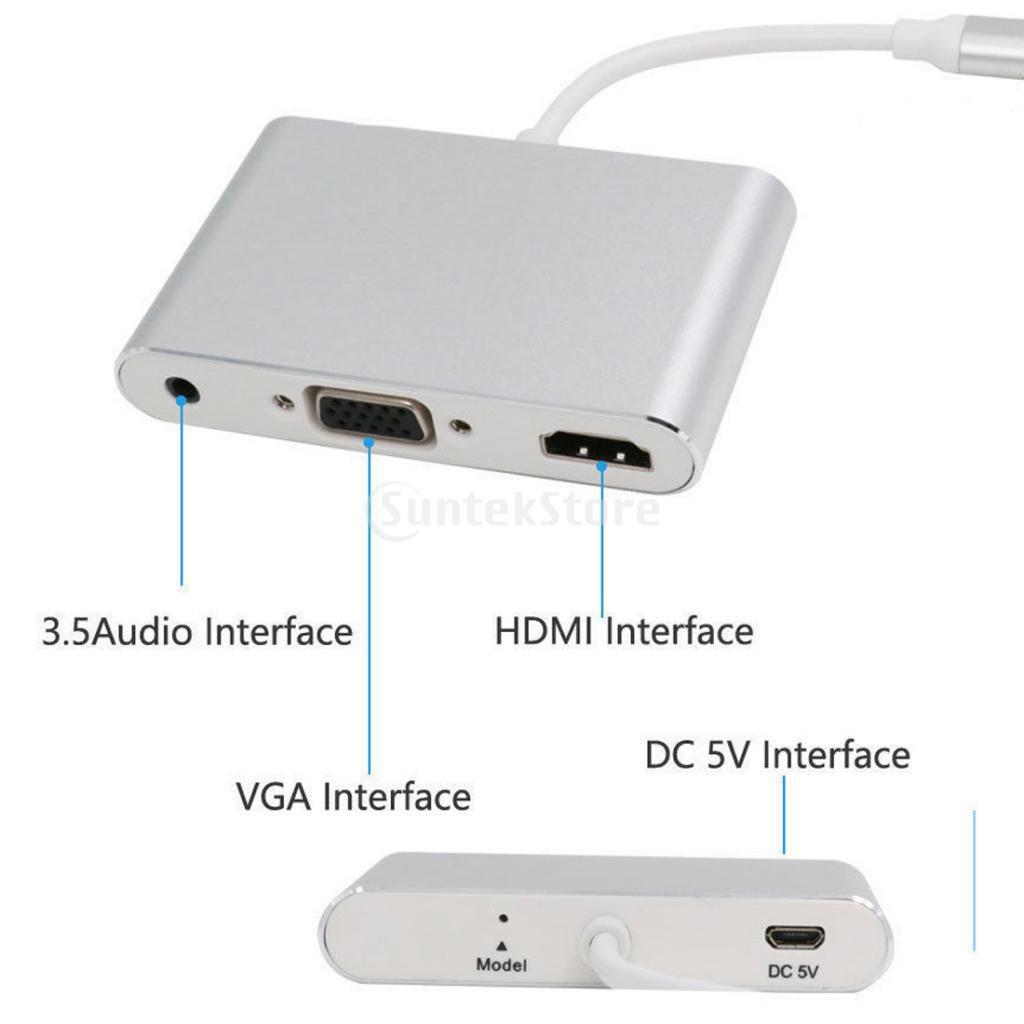 1080P For to VGA Audio Adapter For X/8+/8/7+