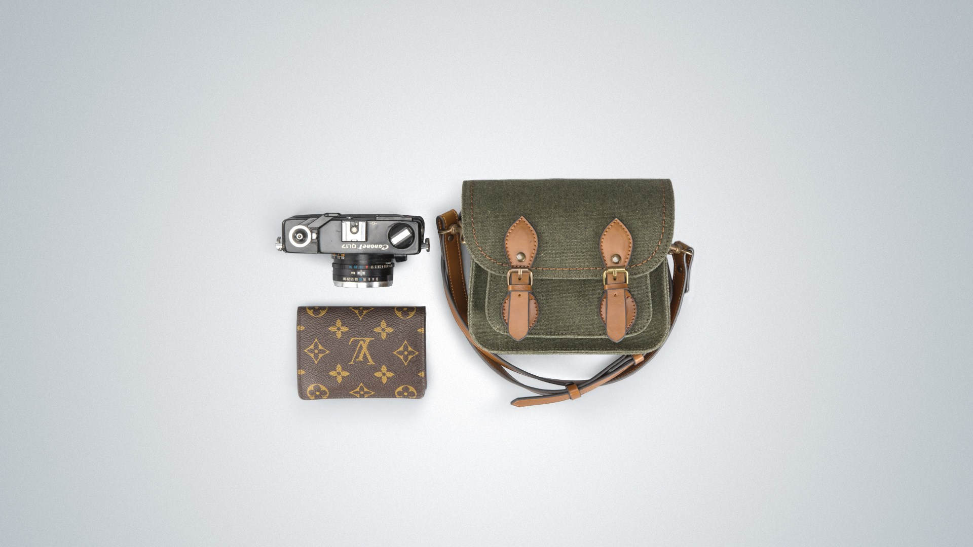 Túi máy ảnh Herringbone Papaspocket V4 Micro - Olive color - Hàng chính hãng