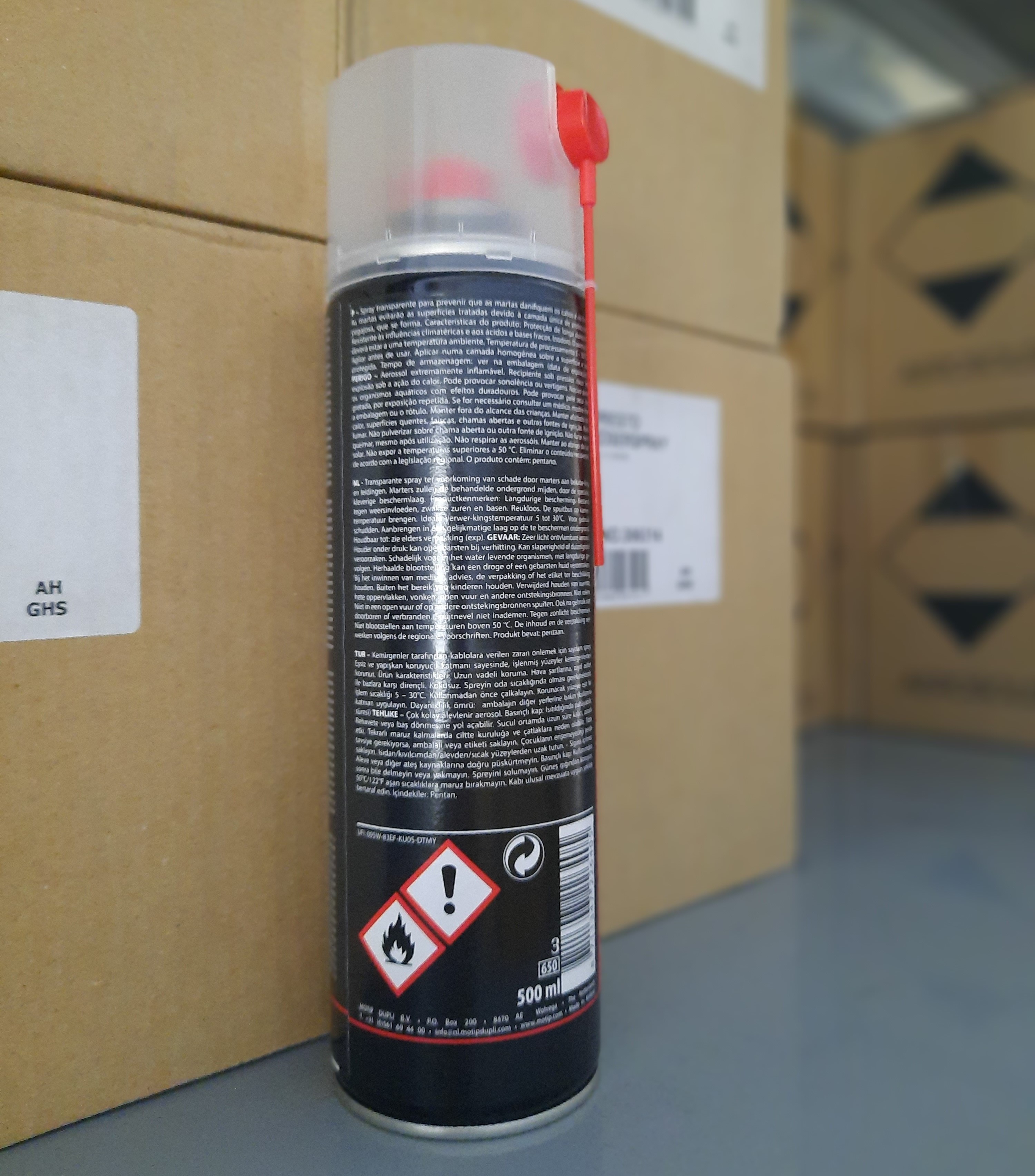 Chống chuột bảo vệ khoang máy Motip 500ml
