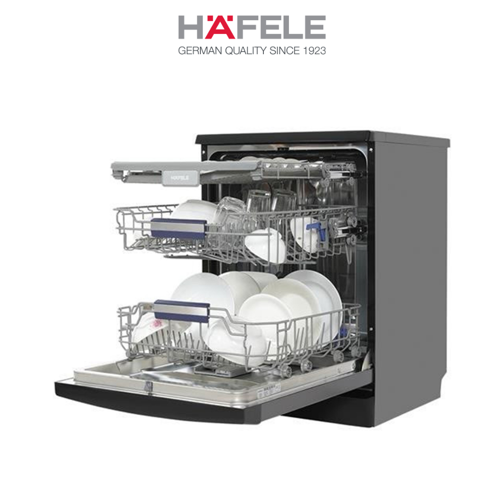 Máy rửa chén HDW-F605B 535.29.660 | Sức chứa 14 bộ đồ ăn Châu Âu ( tương đương 3 -4 bữa ăn Việt ) | Hàng chính hãng